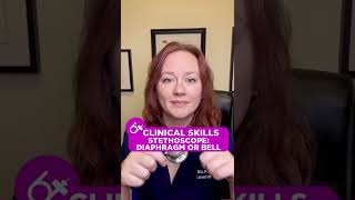 Stethoscope  Diaphragm or Bell Clinical Skills  LevelUpRN [upl. by Enileoj137]