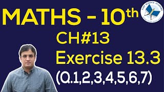 math class 10 chapter 13 exercise 133 Q 17  FAST MATHEMATICS TUTORIALS [upl. by Akehsay367]