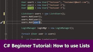 C Tutorial for Beginners  Lists [upl. by Anyk]