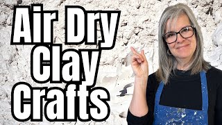 Easy Air Dry Clay Crafts for Beginners  DIY Tutorial [upl. by Lily100]