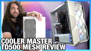 Cooler Master TD500 Mesh Case Review 100 Airflow ShowDown [upl. by Stanzel]