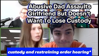 Abusive Dad Assaults Girlfriend But Doesn’t Want To Lose Custody OF Child familycourtplaylist [upl. by Clute]