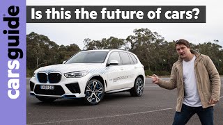 Are hydrogen cars the future BMW iX5 Hydrogen fuelcell electric vehicle FCEV preview [upl. by Gravante248]