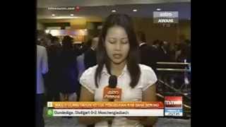 Coverage on Astro Awani  Buletin Awani  Channel 501 on 23 Nov 2013 reporter coverage [upl. by Siurad]