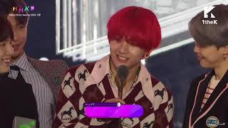 Melon Music Awards 2018 BTS Global Artist Award 멜론뮤직어워드 [upl. by Hazeefah]