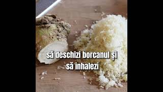 Hreanul și Oțetul de mere – Te scapă de sinuzită și durerile sinusale [upl. by Thorstein]