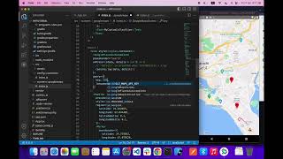 React Native Google Maps  React Native Google Places Autocomplete  Part 5 [upl. by Virginie]