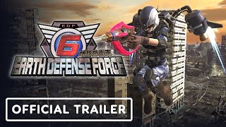 Earth Defense Force 6  Official Release Date Trailer [upl. by Dielle]