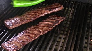 Grilled Skirt Steak with Gorgonzola Cream Sauce Recipe [upl. by Thorpe]