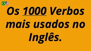 Os 1000 Verbos Mais Usados No IngleÌ‚s [upl. by Lia173]