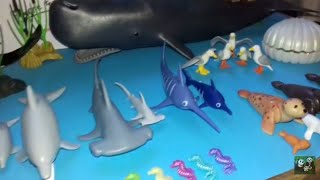 Animaux marins playmobil [upl. by Nbi895]