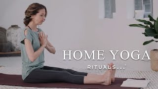 Home Yoga  Basic Exercises  Yoga with Rituals [upl. by Whiney71]