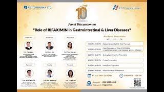 Panel Discussion quotRole of RIFAXIMIN in Gastrointestinal amp Liver Diseasesquot [upl. by Anan]