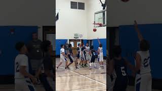 EDS vs Latimer edshuskies basketball middleschool middleschoolbasketball [upl. by Ahsenot]