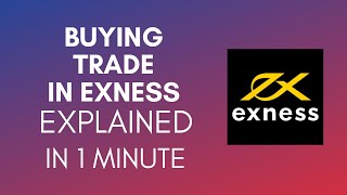 How To Buy Trade In Exness 2024 [upl. by Uhsoj]