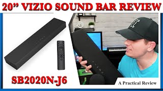 20 Inch Vizio Sound Bar Review Best quotBangquot for your buck [upl. by Randell333]