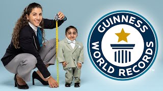 WORLDS SHORTEST MAN  Guinness World Records [upl. by Flodnar83]