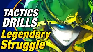 Fire Emblem Heroes  Tactics Drills Skill Studies 143 Legendary Struggle ​​​FEH [upl. by Irrak]