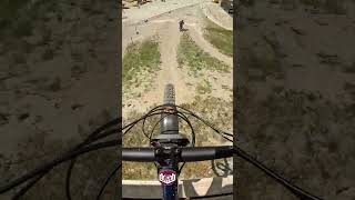 This MTB feature scared me shorts mtbpov mtb enduromtb adventure progression [upl. by Bal]