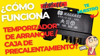 Cómo funciona el modulo temporizador de arranque o caja precalentamiento HMatta Oficial [upl. by Aihsram378]