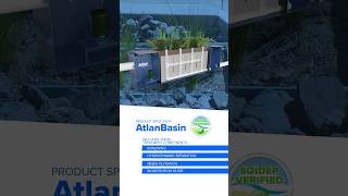 Atlan Basin SQIDEP Verified Stormwater Filtration System  Product Spotlight 🌧️✨ [upl. by Adnoryt]