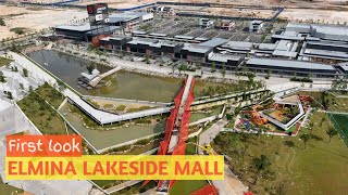 Elmina Lakeside Mall  First look 1 month before opening  Another shopping mall in Klang Valley [upl. by Johnath]