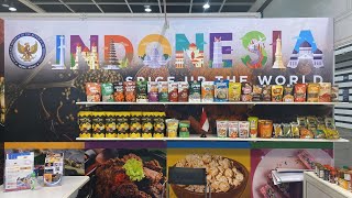 INDONESIA PAVILION AT THE HONG KONG FOOD EXPO 2022 [upl. by Searcy]