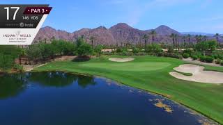 Indian Wells Golf Resort Player’s Course  Hole 17 [upl. by Netti]