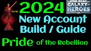 SWGOH 2024 New Player Account Building Guide  Profundity Rush Galaxy of Heroes [upl. by Formica]