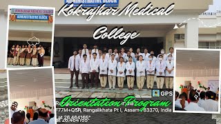 kokrajhar KMCH  Welcomes 1st Batch MBBS Students👩‍🎓👩‍🎓kokrajhar [upl. by Dolores520]