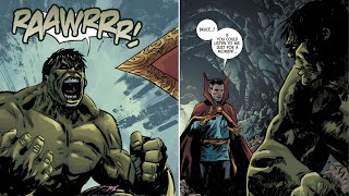 Doctor Strange Tries To Calm The Hulk [upl. by Bendick]