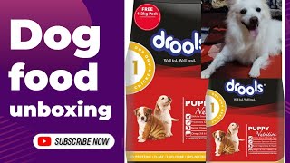 Dog Food UnboxingDrools UnboxingDrools Dog Food UnboxingDrools Food ReviewDrools Tutorial [upl. by Duffie]