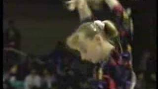 Simona Amanar  1999 Worlds EF  Floor Exercise [upl. by Nwahsav119]