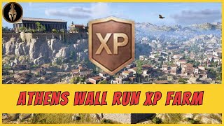 Thebes Wall Run  Get Loot and XP Early and Late Game  AC Odyssey [upl. by Niatsirhc562]