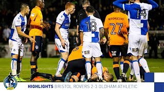 HIGHLIGHTS Bristol Rovers 23 Oldham Athletic [upl. by Llehsem]