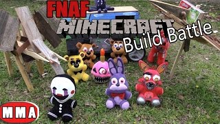 FNAF plush MineCraft 28  Build Battle [upl. by Keryt727]