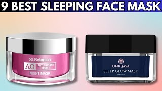 सुबह चाहिए ग्लोइंग स्किन तो रात में लगाएं ये 9 Best Sleeping Face Mask [upl. by Thomasin]