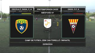 Partido 07 2425  ESCOLA F GAVA C A  GAVA CF A Resumen [upl. by Agemo979]