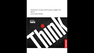 LENOVO THINKPAD P14S GEN 5 AMD 01 PDF MANUAL [upl. by Lauber861]