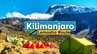 Climbing Mt Kilimanjaro via Lemosho Route Tanzania Documentary in 4k [upl. by Eldrid]