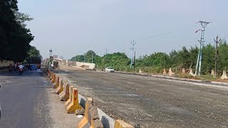 Vijayawada International Airport 14 Km Flyover Works In NH16  4 Nov 2023 [upl. by Esoj358]