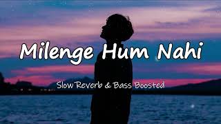 Milenge Hum Nahi Slowed Reverb amp Bass Boosted  Aditya Dev  Latest Songs 2024  new lofi song [upl. by Nadnal]