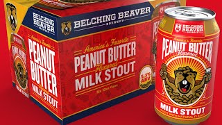 Cerveza Belching Beaver quotPeanut Butter Milk Stoutquot [upl. by Naruq]