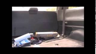 Toyota Previa left side interior panel and driver seatbelt removal [upl. by Mord]