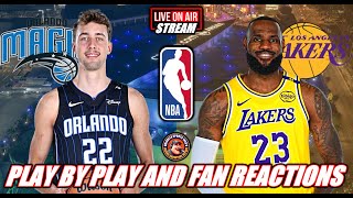 Los Angeles Lakers VS Orlando Magic NBA Live Stream [upl. by Melburn]