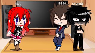 highschool dxd react to issei as uruma shun [upl. by Crim329]