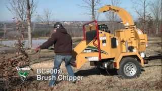 BC900XL Brush Chipper View 2  Vermeer Tree Care Equipment [upl. by Srednas]