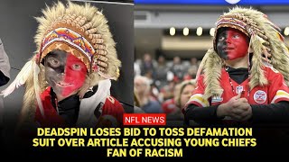 Deadspin faces defamation lawsuit over accusations against 9yearold Chiefs fan [upl. by Anesuza162]