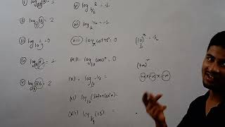 BASIC MATHEMATICS  01  LOGARITHM  CLASS 11TH  DOMAIN OF LOGARITHMIC FUNCTIONS [upl. by Seward]