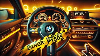 Understanding and Fixing BMW Fault Code P1505 Today [upl. by Annavaig601]